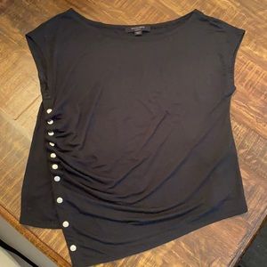 NWOT All Saints asymmetrical shirt.